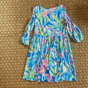 Lilly Pulitzer open shoulder dress